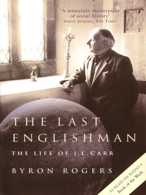 Title details for The Last Englishman by Byron Rogers - Available